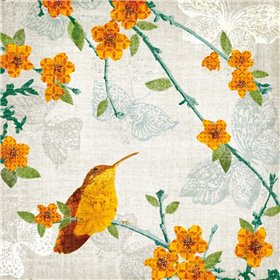 Birds and Butterflies III - Cuadrostock