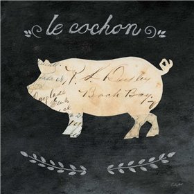 Le Cochon Cameo Sq - Cuadrostock