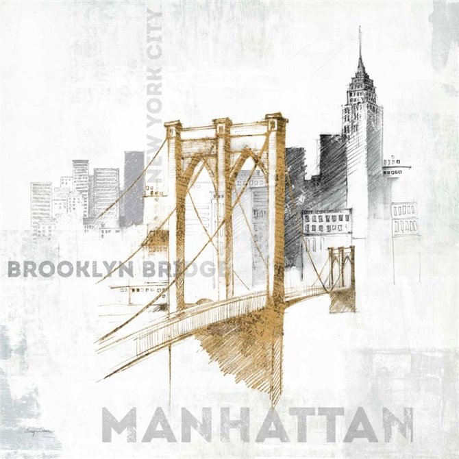 Brooklyn Bridge - Cuadrostock