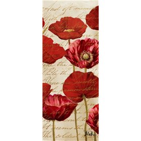 Red Poppies Panel I