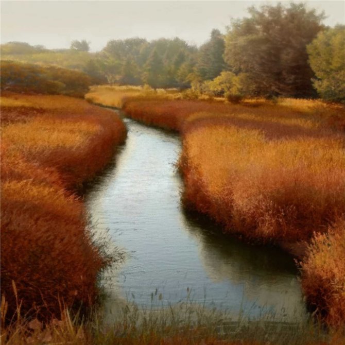 Sunlit Pond I
