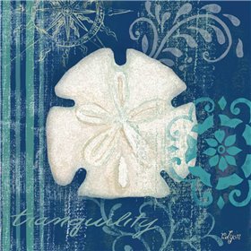 Navy Blue Spa Shells II