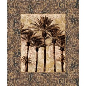 Palm Collage II - Cuadrostock