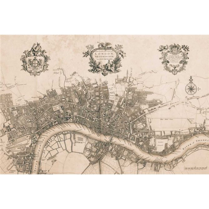 Plan of the City of London 172