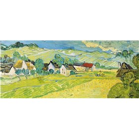 Vue ensoleille pres d Auvers