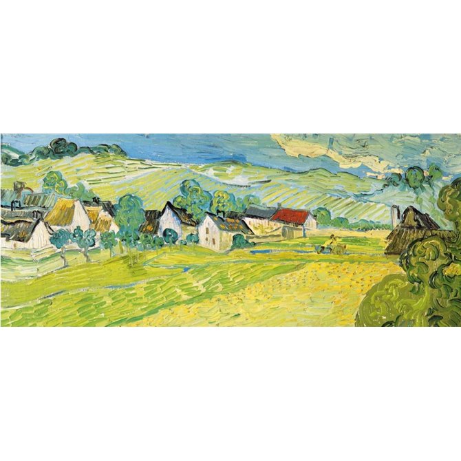Vue ensoleille pres d Auvers - Cuadrostock