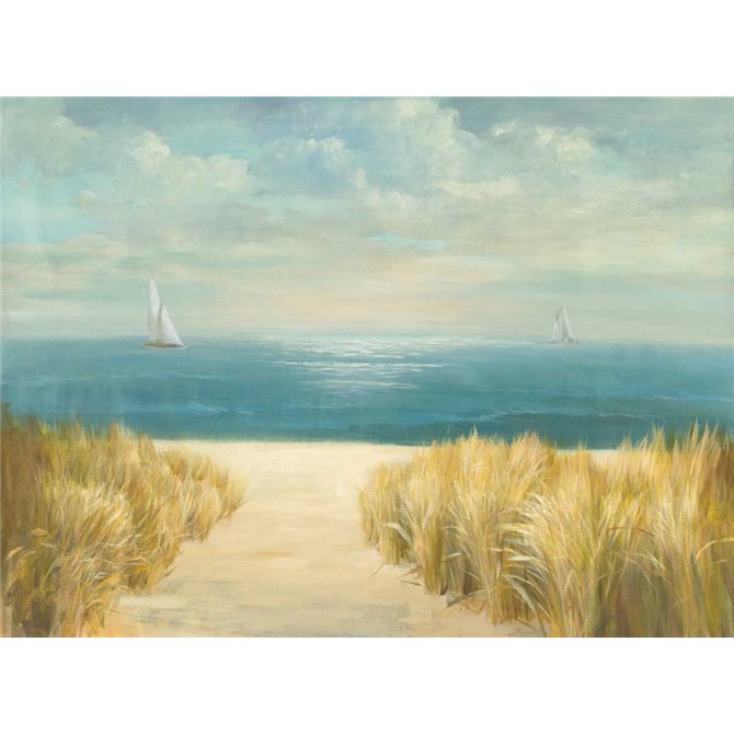 Seascape with Boat - Cuadrostock