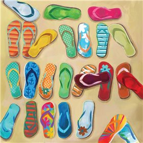 Flip Flops I - Cuadrostock