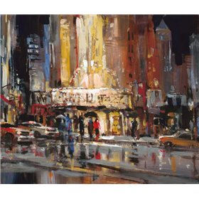 Street Scene Abstract