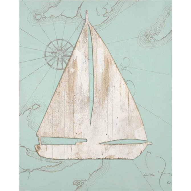 Coastal Sailboat 