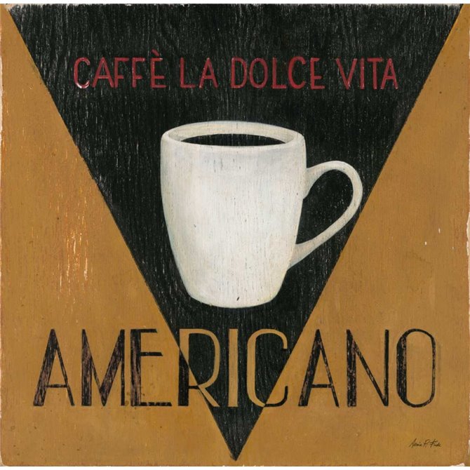 Caffe La Dolce Vita Americano - Cuadrostock