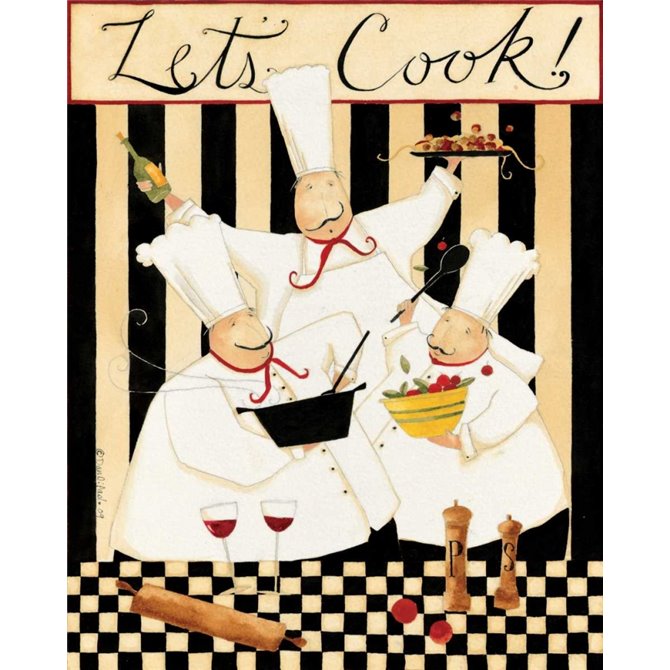 Lets Cook - Cuadrostock