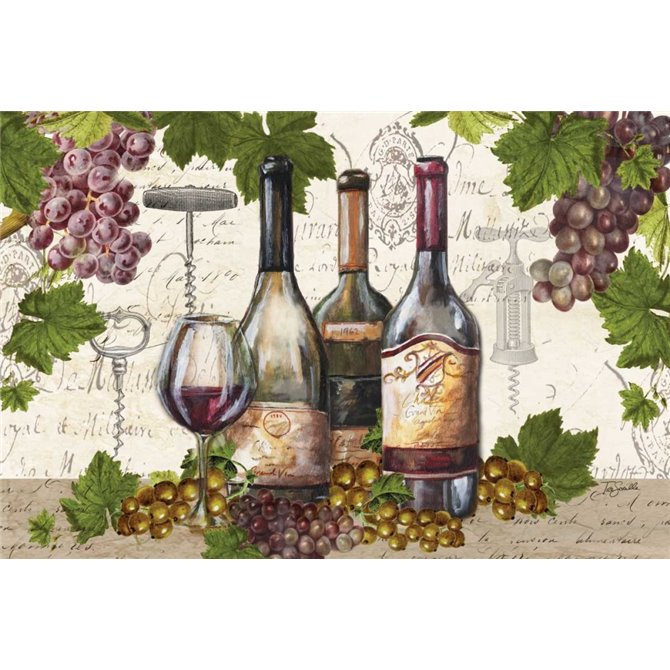 Botanical Wine Landscape