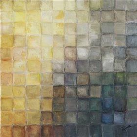 Yellow Gray Mosaics II