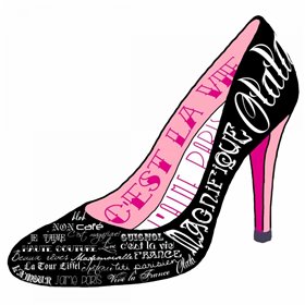 Black Paris Shoe - Cuadrostock