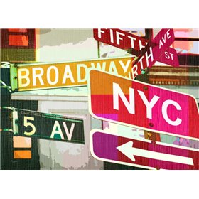 Broadway and Fifth Ave.