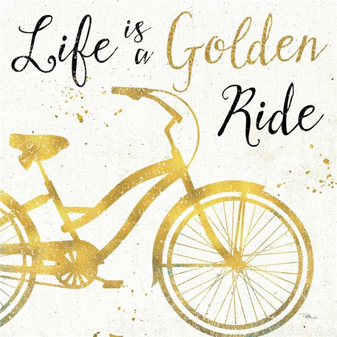 Golden Ride I - Cuadrostock