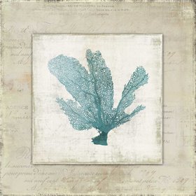 Chambray Coral I - Cuadrostock