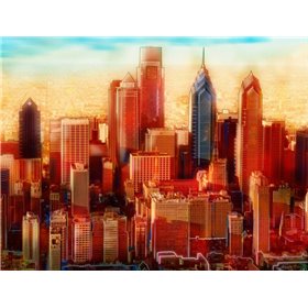 Philadelphia Skyline - Cuadrostock