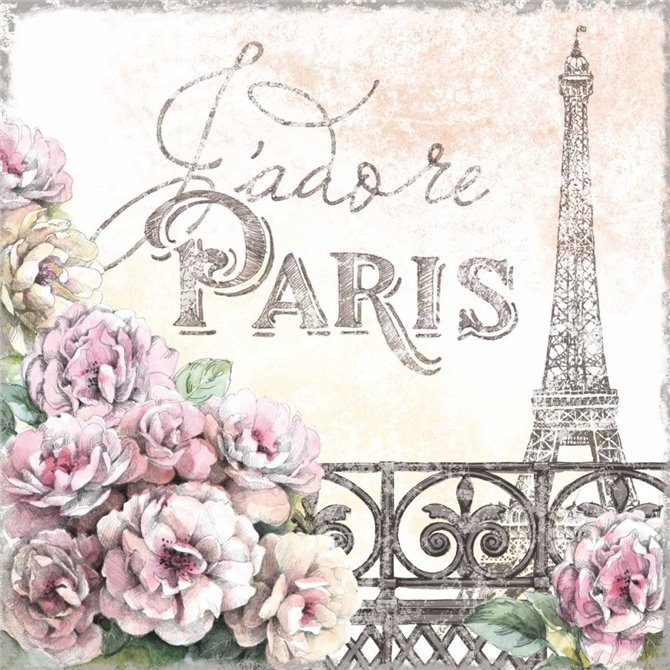 Paris Roses III - Cuadrostock