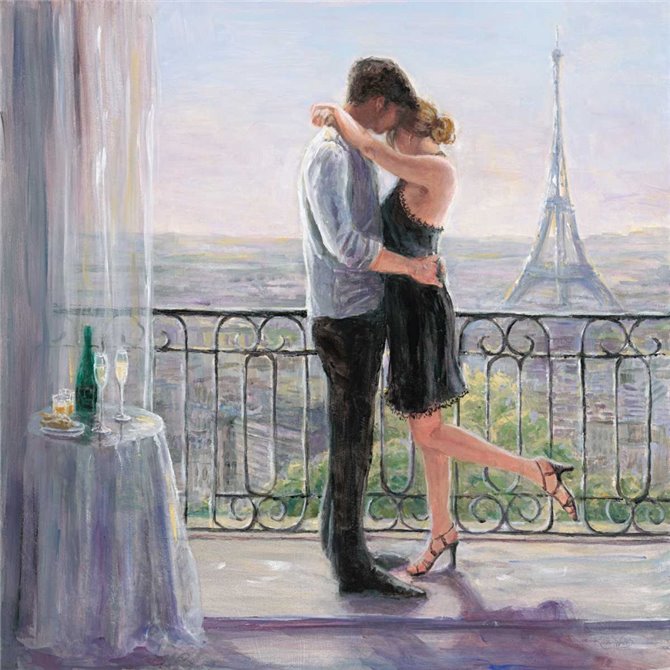Paris Morning Romance - Cuadrostock
