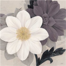 Cuadro para dormitorio - Blossom and Succulent White - Cuadrostock