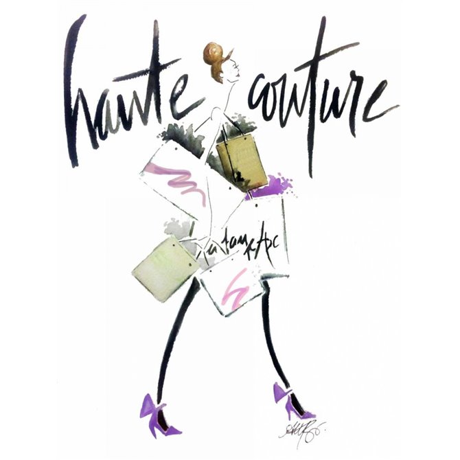 Haute Couture Purple - Cuadrostock