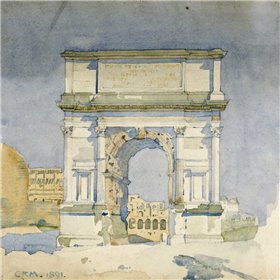 Rome, Arch of Titus - Cuadrostock