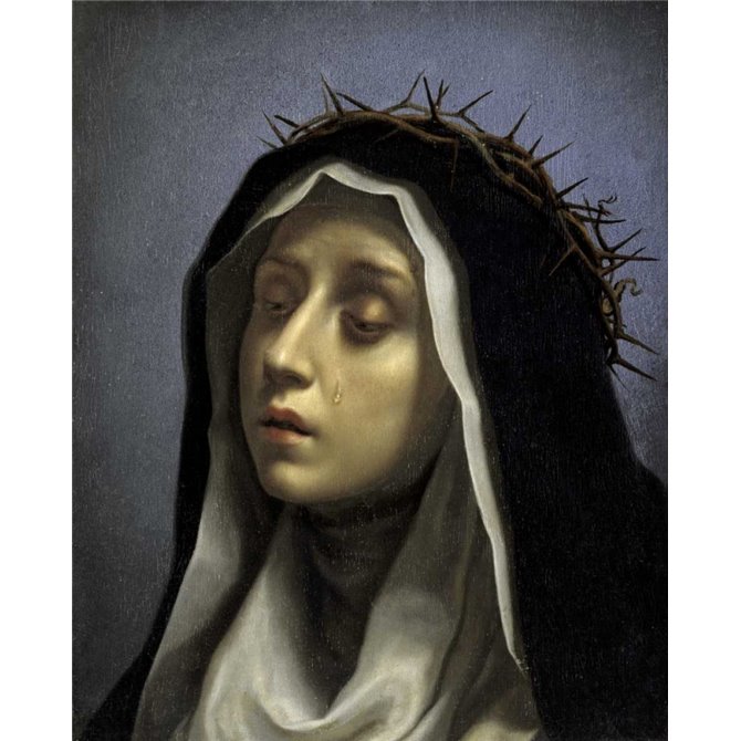 Saint Catherine of Siena - Cuadrostock