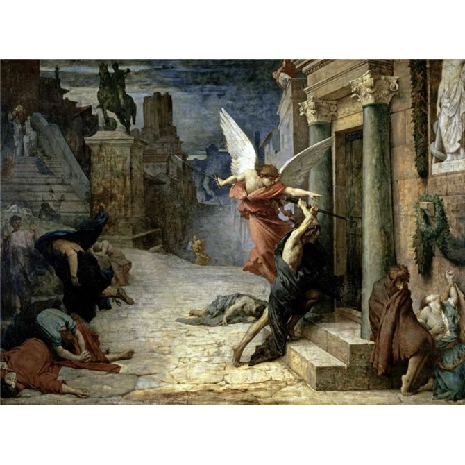 The Angel of Death - Peste a Roma - Cuadrostock