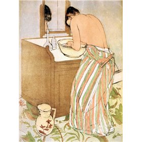 Woman Bathing I 1891 - Cuadrostock