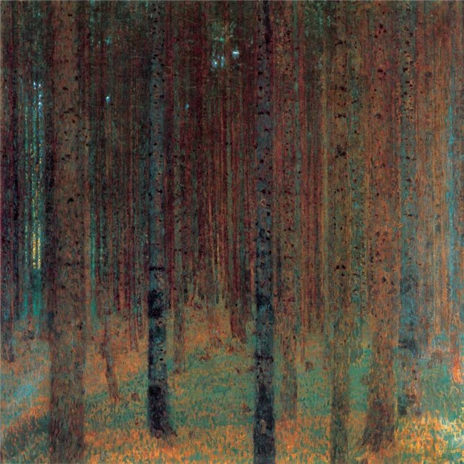 Pine Forest II 1901 - Cuadrostock