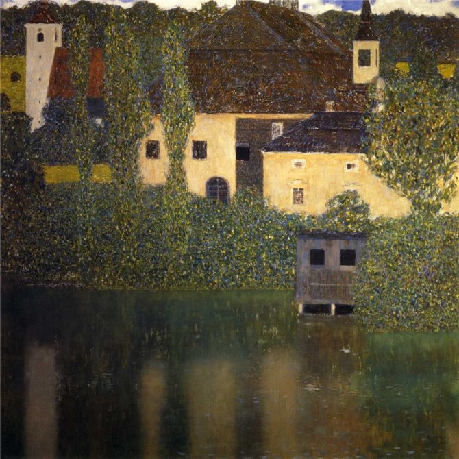Schloss Kammer On The Attersee I 1908 - Cuadrostock