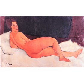 Nude Looking Over Right Shoulder - Cuadrostock