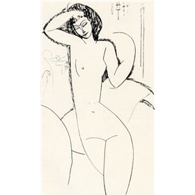 Nude On Sofa