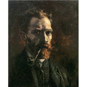 Self Portrait With Pipe