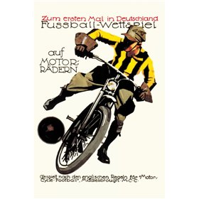 Soccer on Motorcycle - Cuadrostock