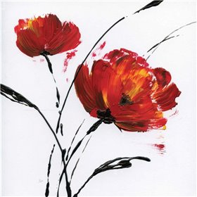 Red Poppy Splash I