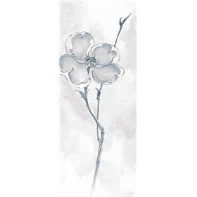 Solitary Dogwood II Gray