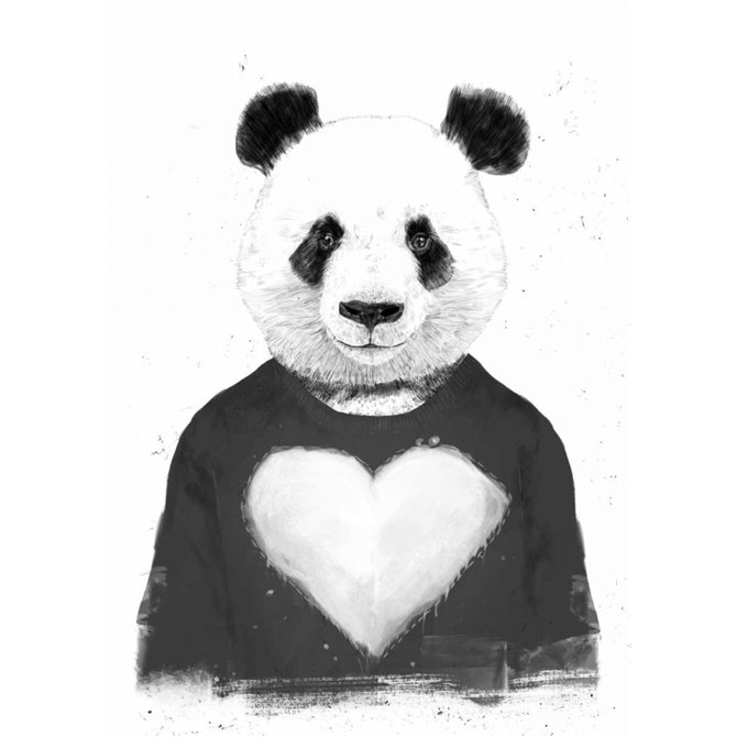 Lovely Panda - Cuadrostock