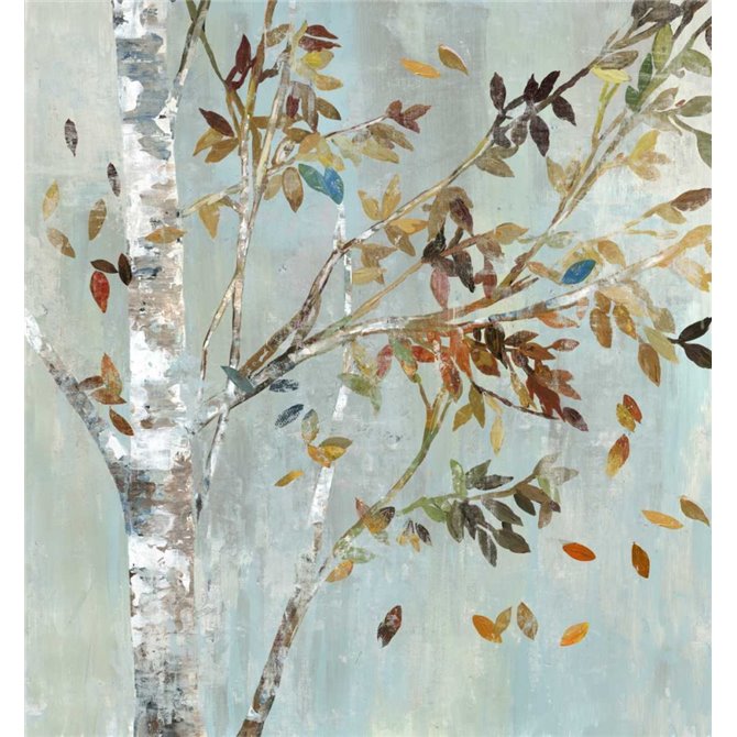 Birch with Leaves I