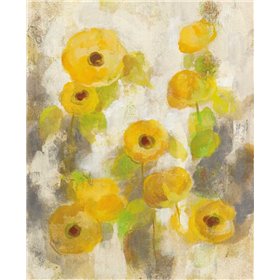 Floating Yellow Flowers II - Cuadrostock