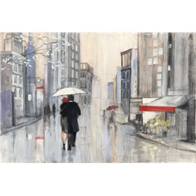 Spring Rain New York - Cuadrostock