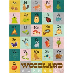 Woodland Alphabet