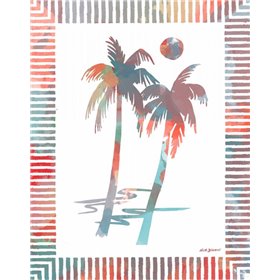 Watercolor Palms I