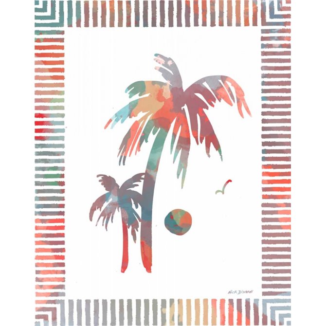 Watercolor Palms II - Cuadrostock