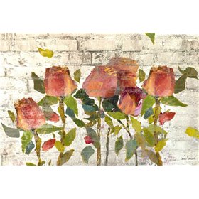 Garden Stems on Brick