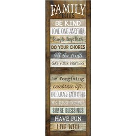 Family Rules Shutter