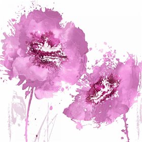 Flower Burst in Pink II - Cuadrostock