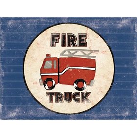 Fire Truck Blues - Cuadrostock